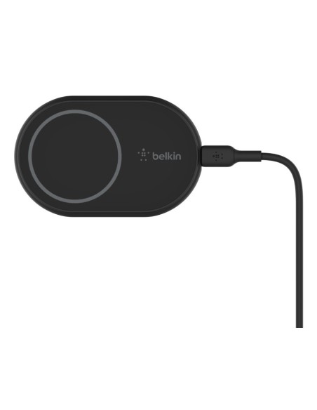 Belkin WIC004BTBK-NC cargador de dispositivo móvil Smartphone Negro Encendedor de cigarrillos Cargador inalámbrico Carga rápida
