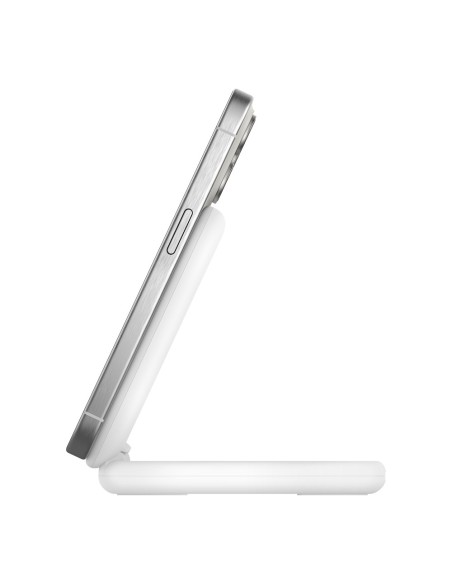 Belkin BoostCharge Auriculares, Smartphone Blanco USB Cargador inalámbrico Carga rápida Interior