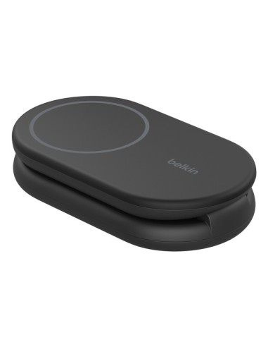 Belkin BoostCharge Auriculares, Smartphone Negro USB Cargador inalámbrico Carga rápida Interior