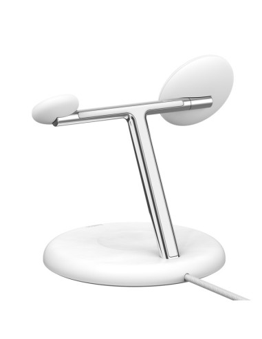 Belkin WIZ023VFWH cargador de dispositivo móvil Auriculares, Smartphone, Reloj inteligente Blanco USB Cargador inalámbrico