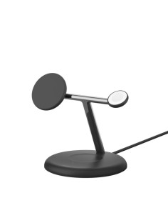 Belkin WIZ023VFBK cargador de dispositivo móvil Auriculares, Smartphone, Reloj inteligente Negro USB Cargador inalámbrico