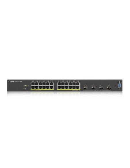 Zyxel XGS2210-28HP Gestionado L2 Gigabit Ethernet (10 100 1000) Energía sobre Ethernet (PoE) 1U Negro
