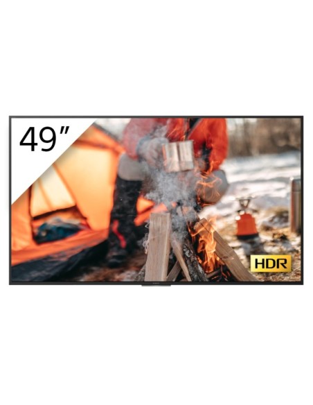 Sony FWD-49X70H Pantalla plana para señalización digital 124,5 cm (49") LED Wifi 393 cd   m² 4K Ultra HD Negro Procesador
