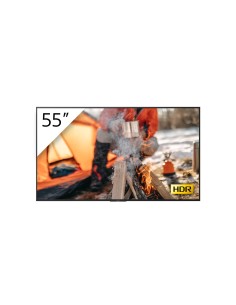 Sony FWD-55X70H UKT Televisor 139,7 cm (55") 4K Ultra HD Smart TV Wifi Negro 393 cd   m²
