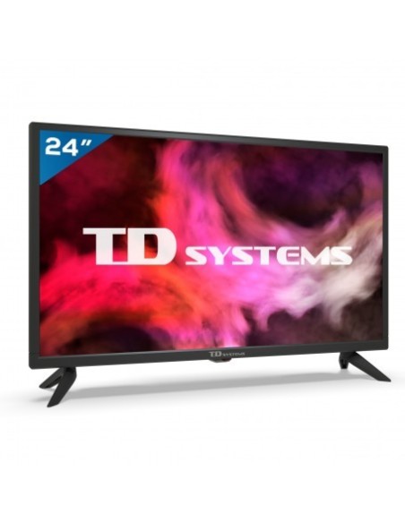 TD Systems K24DLG12HS Televisor 61 cm (24") HD Smart TV Wifi Negro 200 cd   m²
