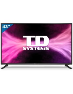 TD Systems K43DLG12US Televisor 109,2 cm (43") 4K Ultra HD Smart TV Wifi Negro