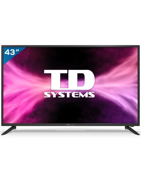 TD Systems K43DLG12US Televisor 109,2 cm (43") 4K Ultra HD Smart TV Wifi Negro