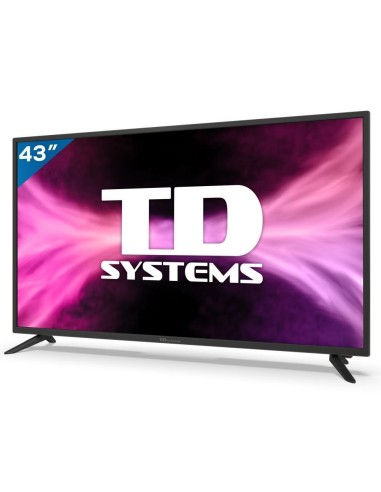 TD Systems K43DLG12US Televisor 109,2 cm (43") 4K Ultra HD Smart TV Wifi Negro