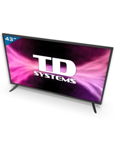 TD Systems K43DLG12US Televisor 109,2 cm (43") 4K Ultra HD Smart TV Wifi Negro