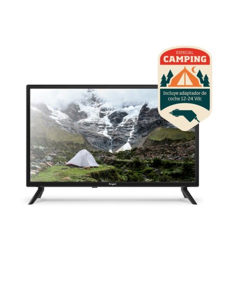 Engel LE2462CA Televisor 61 cm (24") HD Negro 180 cd   m²