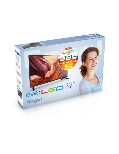 Engel LE32DM Televisor 81,3 cm (32") HD Negro 180 cd   m²