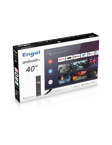 Engel LE 4090 ATV 101,6 cm (40") Full HD Smart TV Negro 200 cd   m²