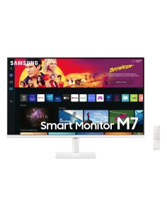 Samsung M70B pantalla para PC 81,3 cm (32") 3840 x 2160 Pixeles 4K Ultra HD LCD Blanco