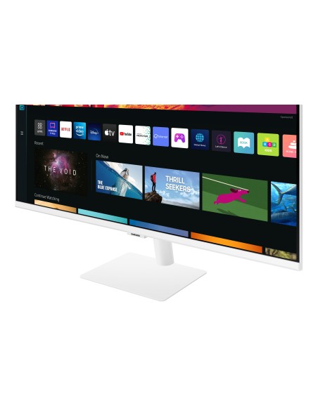 Samsung M70B pantalla para PC 81,3 cm (32") 3840 x 2160 Pixeles 4K Ultra HD LCD Blanco