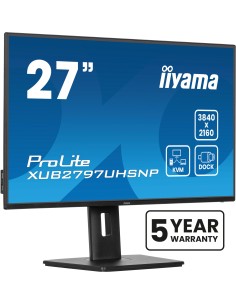 iiyama ProLite XUB2797UHSNP-B1 pantalla para PC 68,6 cm (27") 3840 x 2160 Pixeles 4K Ultra HD LED Negro