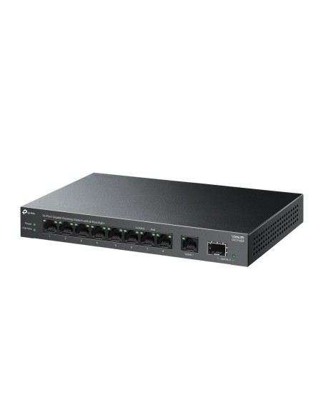 TP-Link LiteWave LS1210GP switch No administrado Gigabit Ethernet (10 100 1000) Energía sobre Ethernet (PoE) Negro