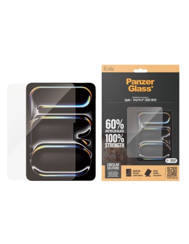 PanzerGlass ® Screen Protector iPad Pro 11'' (2024-2025) | Ultra-Wide Fit Protector de pantalla Apple 1 pieza(s)