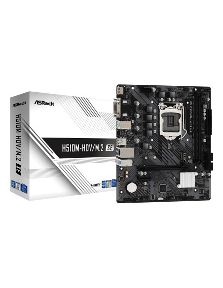 Asrock H510M-HDV M.2 SE Intel H470 LGA 1200 (Socket H5) micro ATX