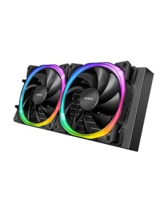 Antec VORTEX 240 ARGB Procesador Sistema de refrigeración líquida todo en uno Negro