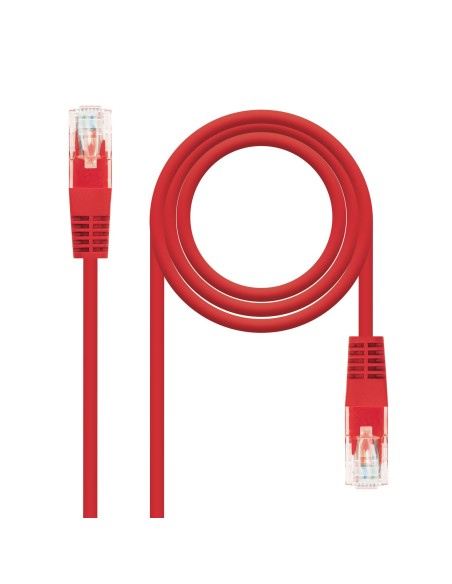 Nanocable 10.20.0403-R cable de red Rojo 3 m Cat6e U UTP (UTP)