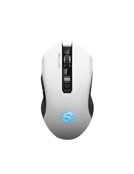 Sharkoon Skiller SGM3 ratón Juego mano derecha RF Wireless + USB Type-A Óptico 6000 DPI