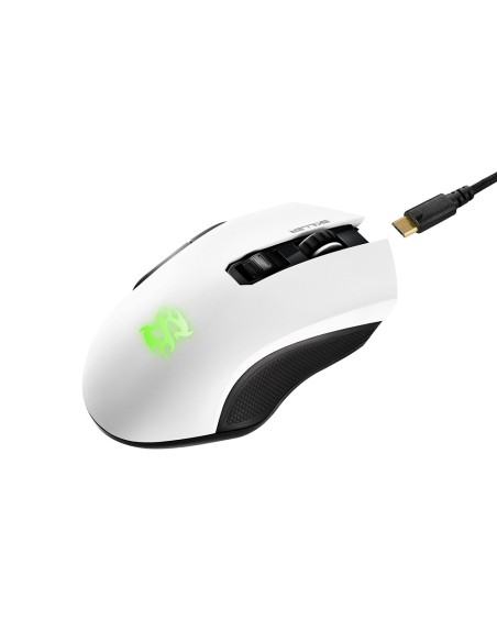 Sharkoon Skiller SGM3 ratón Juego mano derecha RF Wireless + USB Type-A Óptico 6000 DPI