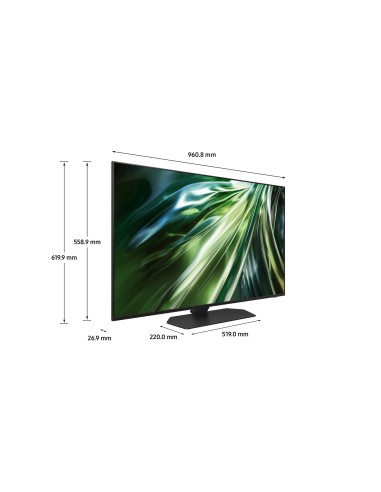 Samsung QN90D TQ43QN90DAT 109,2 cm (43") 4K Ultra HD Smart TV Wifi Negro