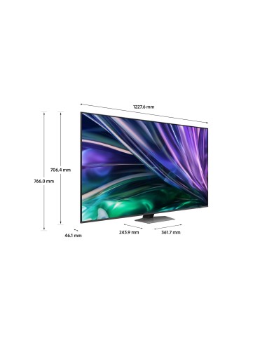 Samsung TQ55QN86DBT 139,7 cm (55") 4K Ultra HD Smart TV Wifi Carbono, Plata