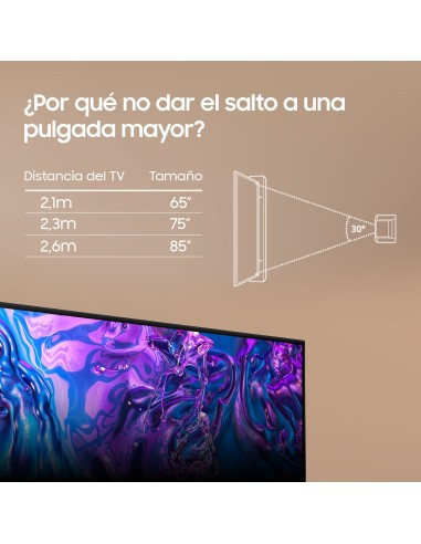 Samsung TV Q77D QLED 65” 4K Smart TV 2024