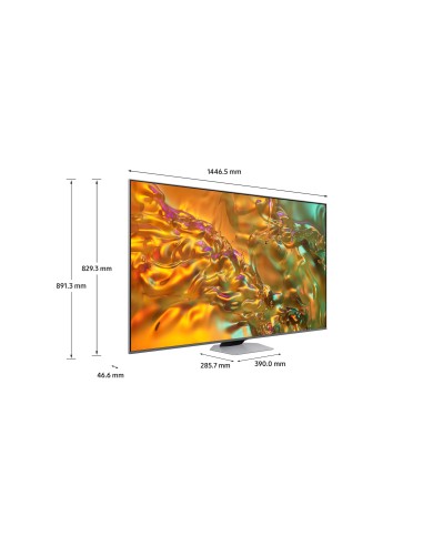 Samsung TQ65Q80DAT 165,1 cm (65") 4K Ultra HD Smart TV Wifi Plata