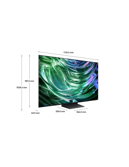 Samsung Series 9 TQ77S93DAE 195,6 cm (77") 4K Ultra HD Smart TV Wifi Plata, Carbono