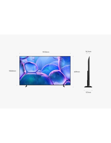Samsung TU43U7025FK 109,2 cm (43") 4K Ultra HD Smart TV Wifi Negro