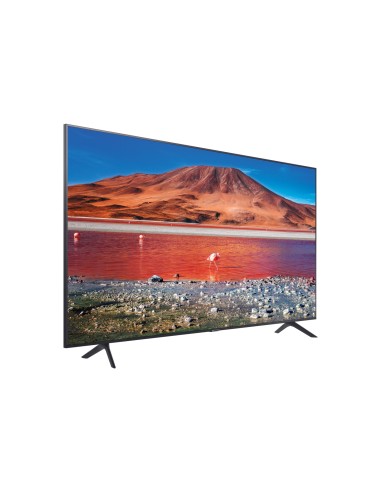 Samsung UE55TU7105KXXC Televisor 139,7 cm (55") 4K Ultra HD Wifi Carbono, Gris, Plata