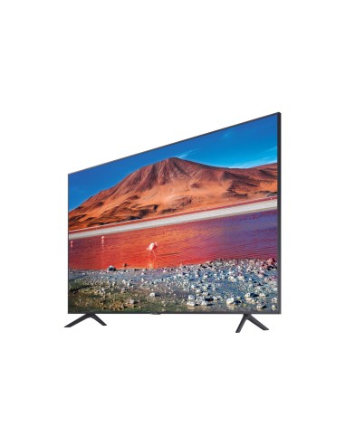 Samsung UE55TU7105KXXC Televisor 139,7 cm (55") 4K Ultra HD Wifi Carbono, Gris, Plata