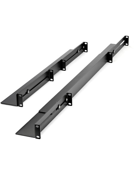 StarTech.com Carriles 1U de 19 pulgadas para Rack para Servidores con 4 Columnas - Profundidad Ajustable de 60,9cm a 91,4cm 24"