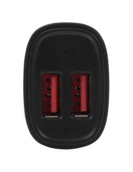 StarTech.com Cargador de Coche USB de Dos Puertos - 24W   4,8A - Negro