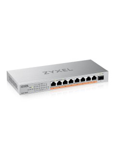 Zyxel XMG-108HP No administrado 2.5G Ethernet (100 1000 2500) Energía sobre Ethernet (PoE)