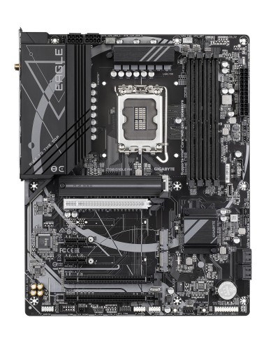 GIGABYTE Z790 EAGLE AX Placa base - Soporta CPUs Intel Core de 14ª generación, VRM digital de 12+1+1 fases, hasta 7600MHz DDR5