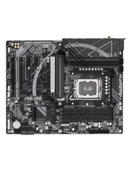 GIGABYTE Z790 EAGLE AX Placa base - Soporta CPUs Intel Core de 14ª generación, VRM digital de 12+1+1 fases, hasta 7600MHz DDR5