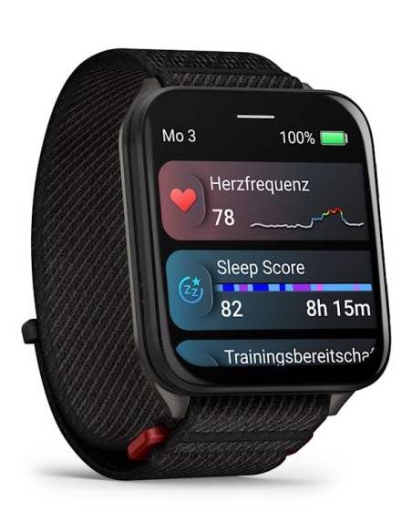 Garmin Venu X1 5,08 cm (2") AMOLED Digital 448 x 486 Pixeles Pantalla táctil Negro Wifi GPS (satélite)