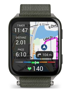Garmin Venu X1 5,08 cm (2") AMOLED Digital 448 x 486 Pixeles Pantalla táctil Gris Wifi GPS (satélite) 2