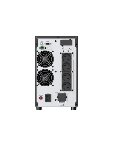 Conceptronic ZEUS52ES3K sistema de alimentación ininterrumpida (UPS) Doble conversión (en línea) 3 kVA 2700 W 4 salidas AC