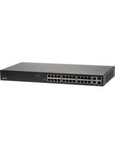 Axis 01192-003 switch Gestionado Gigabit Ethernet (10 100 1000) Energía sobre Ethernet (PoE) 1U Negro