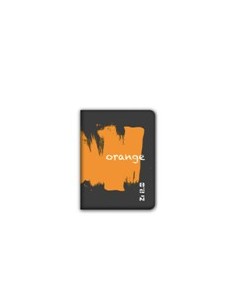 Ziron ZX005 funda para tablet 20,3 cm (8") Folio Negro, Naranja