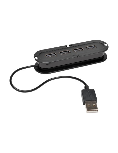 Tripp Lite Ultra-Mini Hub de 4 Puertos USB 2.0 de Alta Velocidad