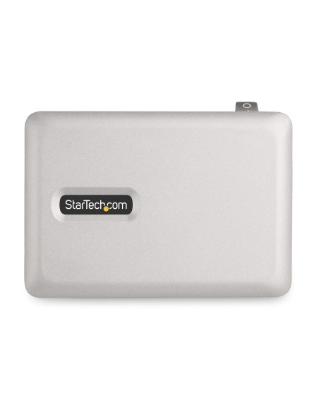 StarTech.com 10G5A2CS-USB-C-HUB hub de interfaz USB 3.2 Gen 2 (3.1 Gen 2) Type-C 10000 Mbit s Plata