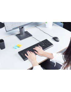 Trust TK-150 teclado Universal USB QWERTY Español Negro 2