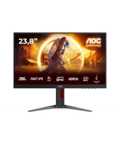 AOC G4 24G4HA pantalla para PC 60,5 cm (23.8") 1920 x 1080 Pixeles Full HD LED Negro, Rojo