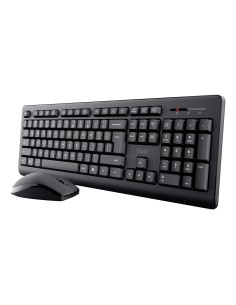 Trust Primo teclado Ratón incluido Oficina RF inalámbrico QWERTY Español Negro