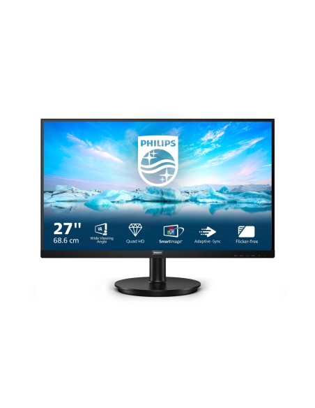 Philips V Line 275V8LA 00 pantalla para PC 68,6 cm (27") 2560 x 1440 Pixeles Quad HD LED Negro